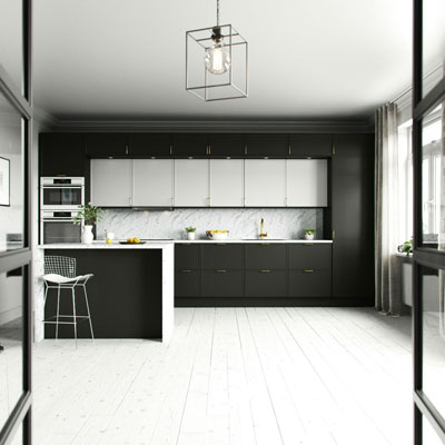 Måttbeställ köksluckor